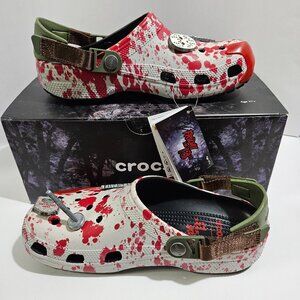 Friday the 13th Jason Vorhees Crocs Mens Size 9/Womens Sz 11 Classic Clog W/BOX